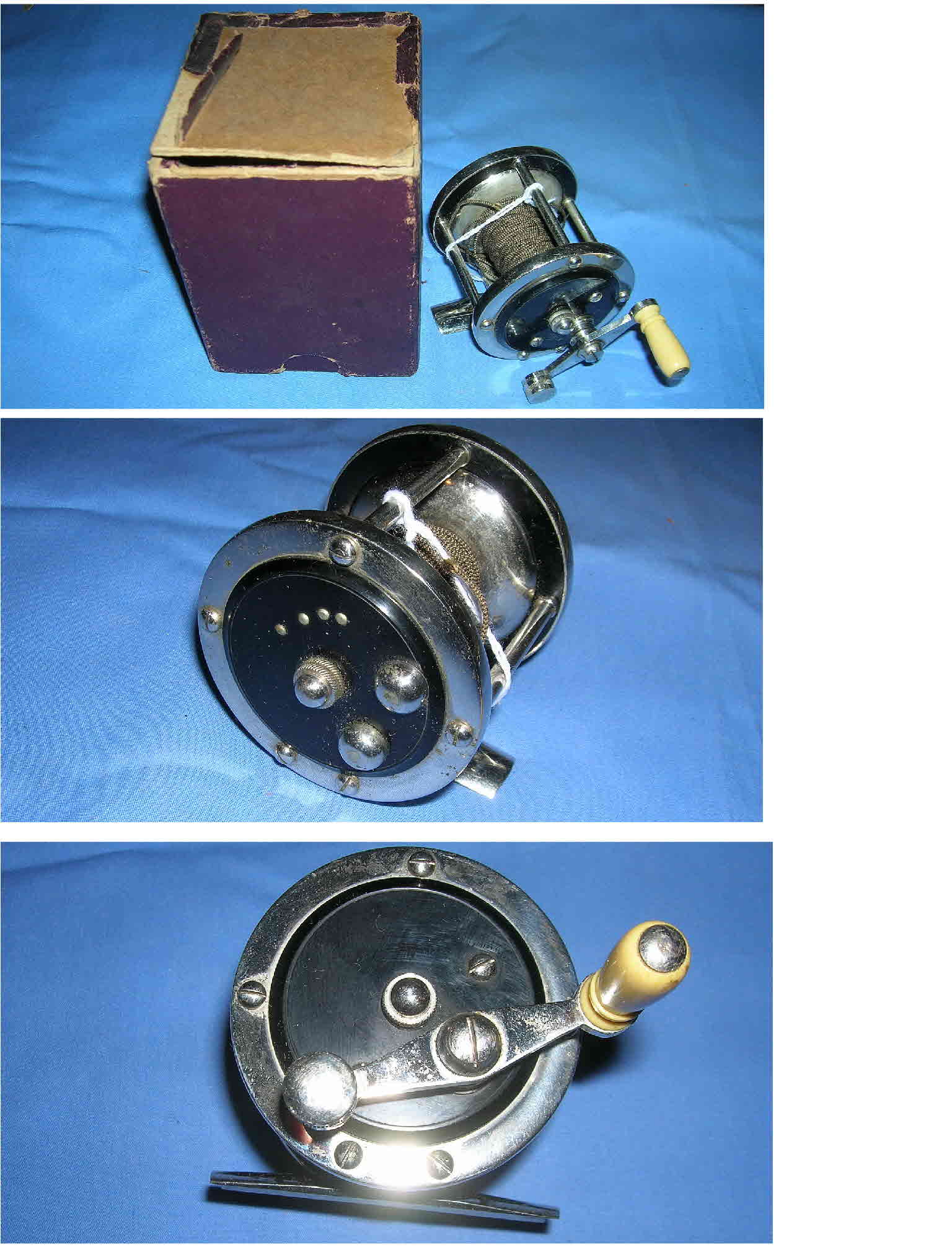 Abercrombie & Fitch Bait Casting c1940s Fishing Reel