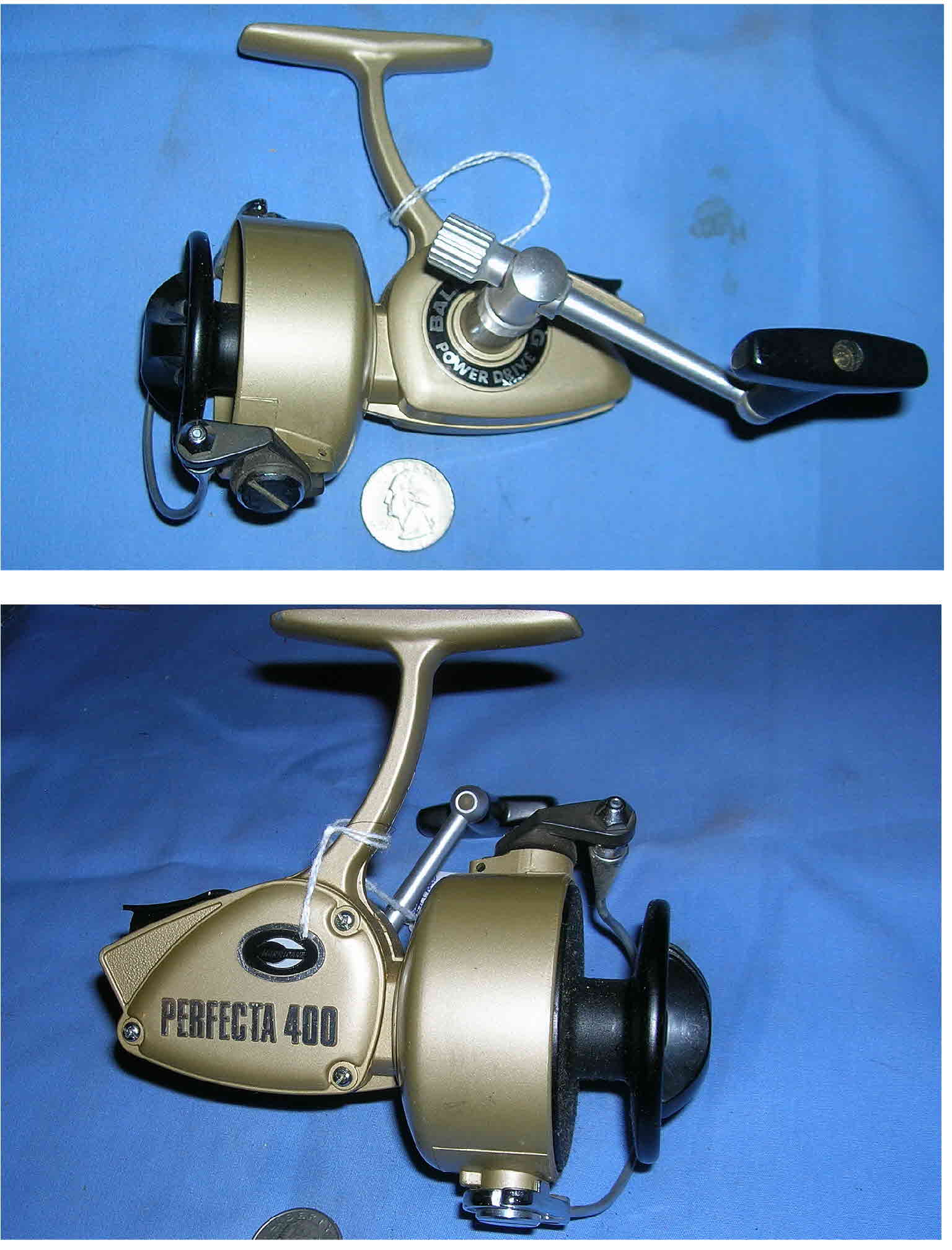 Shakespeare reel, Sigma Pro reel, 1 additional reel, Berkley rod, Matzuo  rod, & and additional rod. - Lancasters Auction