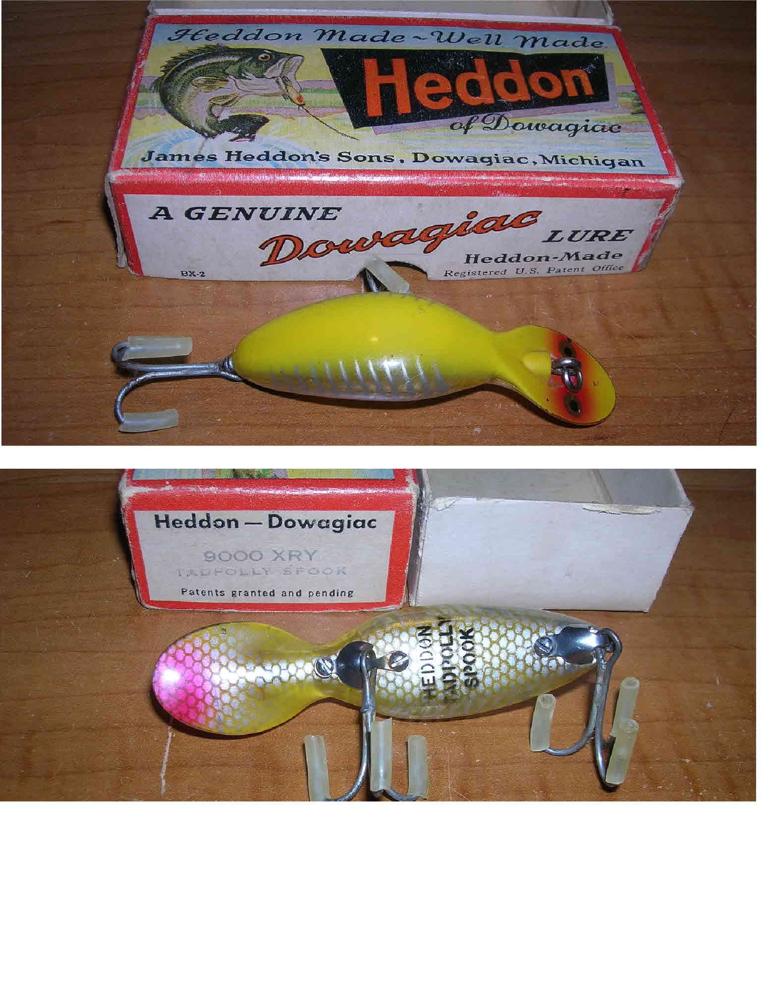 Buy Vintage Heddon Dowagiac Spook Fishing Lure / Antique Heddon